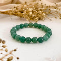 Green Aventurine 8MM Round Bead Bracelet
