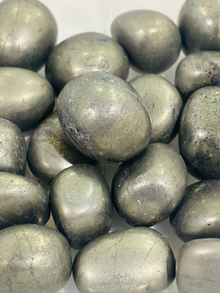 Pyrite Tumbled Stone – The Stone of Abundance & Protection