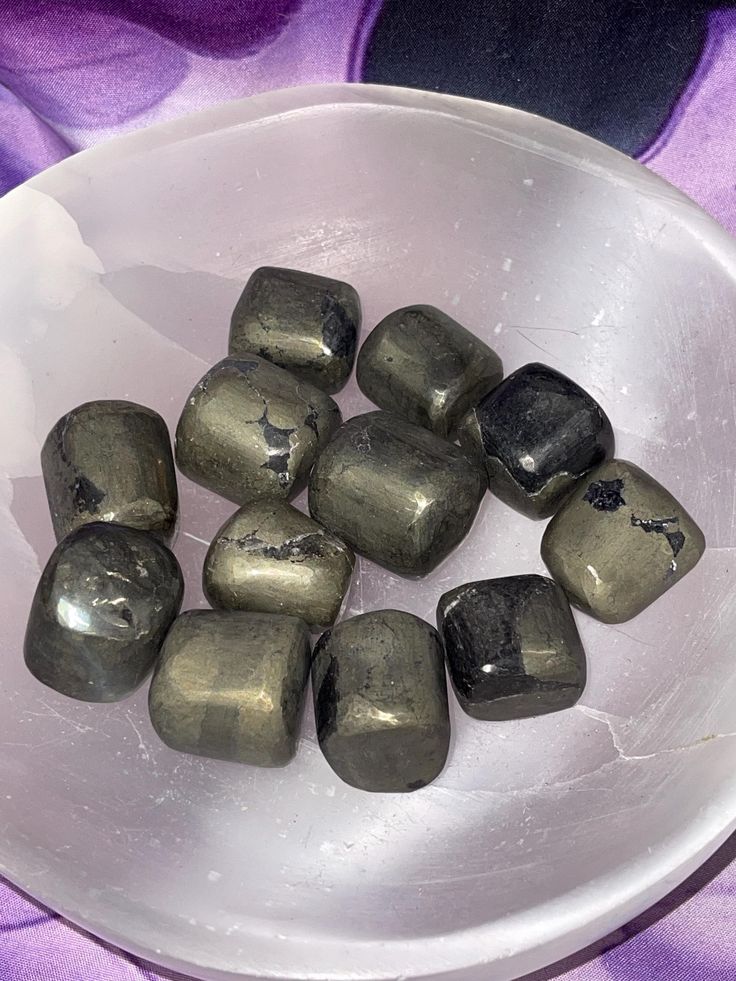 Pyrite Tumbled Stone – The Stone of Abundance & Protection